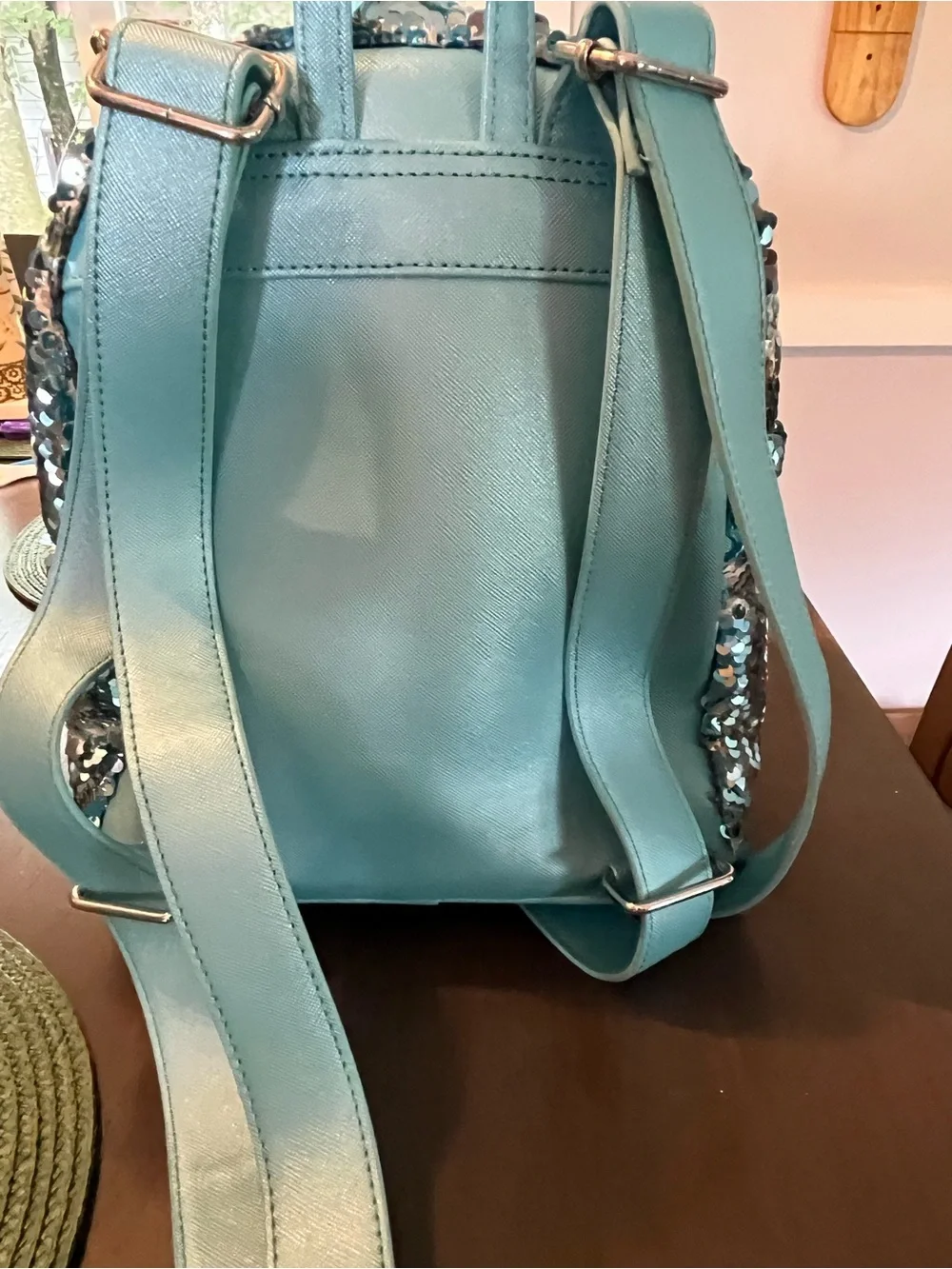 Loungefly Disney's Frozen Elsa Reversible Sequin Mini Backpack